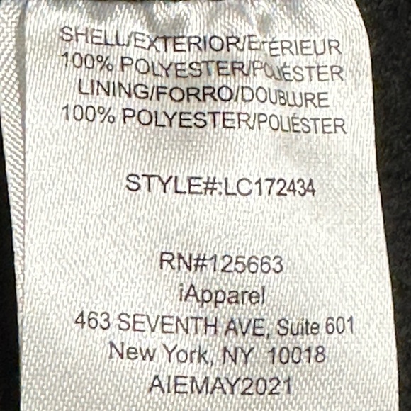 NEW BIG CHILL WOMENS ANORAK W/SHERPA LINED HOOD SIZE LARGE - Picture 7 of 7